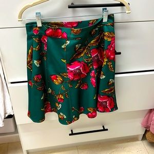 Maeve by anthropologie floral mini skirt